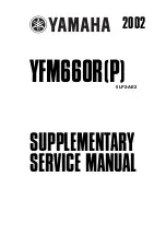Yamaha YFM660RP 5LP2-AE2 2002 Supplemental Service Manual preview