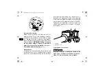 Предварительный просмотр 70 страницы Yamaha YFM700R Owner'S Manual