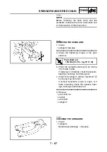 Preview for 350 page of Yamaha YFM700RV 2006 Service Manual