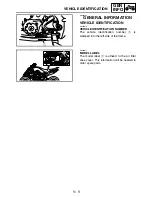 Preview for 17 page of Yamaha YFM700RV Service Manual