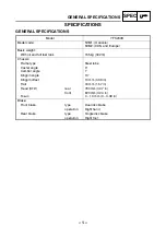 Preview for 9 page of Yamaha YFS200R 2002 Service Manual