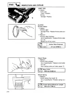 Предварительный просмотр 132 страницы Yamaha YFZ350J Service Manual