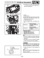 Предварительный просмотр 22 страницы Yamaha YFZ450W Supplementary Service Manual