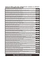 Preview for 31 page of Yamaha YH-5000SE User Manual