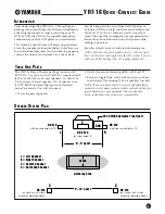 Предварительный просмотр 3 страницы Yamaha YHT-16 Quick Connect Manual