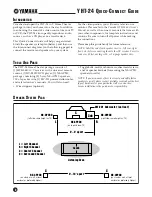 Предварительный просмотр 2 страницы Yamaha YHT-24 Quick Connect Manual