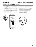 Preview for 9 page of Yamaha YHT-24 Quick Connect Manual