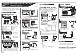 Yamaha YHT-299 Connection Manual preview