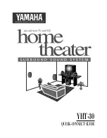 Yamaha YHT-30 Quick Connect Manual preview