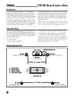 Предварительный просмотр 2 страницы Yamaha YHT-30 Quick Connect Manual