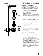 Предварительный просмотр 11 страницы Yamaha YHT-30 Quick Connect Manual