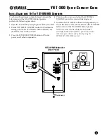 Preview for 9 page of Yamaha YHT-300 Quick Connect Manual