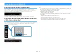 Предварительный просмотр 33 страницы Yamaha YHT-3072 Owner'S Manual