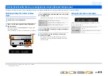 Preview for 53 page of Yamaha YHT-393 Owner'S Manual
