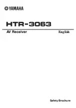 Preview for 75 page of Yamaha YHT-393 Owner'S Manual