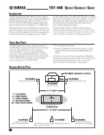 Предварительный просмотр 2 страницы Yamaha YHT-440 Quick Connect Manual