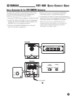 Предварительный просмотр 9 страницы Yamaha YHT-440 Quick Connect Manual