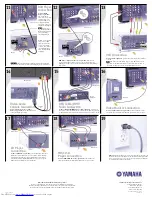 Предварительный просмотр 2 страницы Yamaha YHT-450 Quick Connect Manual