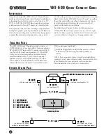 Preview for 2 page of Yamaha YHT-500 Quick Connect Manual