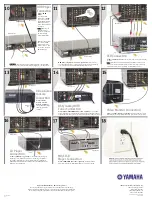 Предварительный просмотр 2 страницы Yamaha YHT-560 Quick Connect Manual