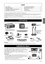 Preview for 23 page of Yamaha YHT-594 Owner'S Manual