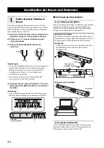 Preview for 24 page of Yamaha YHT-594 Owner'S Manual