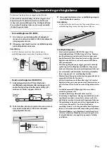 Preview for 39 page of Yamaha YHT-594 Owner'S Manual