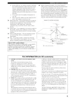 Предварительный просмотр 3 страницы Yamaha YHT-670BL Owner'S Manual