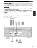 Preview for 17 page of Yamaha YHT-670BL Owner'S Manual