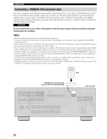 Preview for 26 page of Yamaha YHT-670BL Owner'S Manual