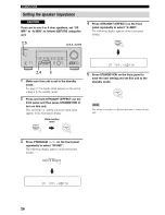 Preview for 30 page of Yamaha YHT-670BL Owner'S Manual