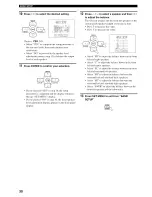 Preview for 34 page of Yamaha YHT-670BL Owner'S Manual