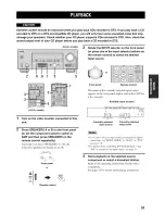 Preview for 35 page of Yamaha YHT-670BL Owner'S Manual