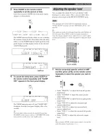 Preview for 39 page of Yamaha YHT-670BL Owner'S Manual