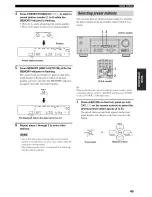 Preview for 53 page of Yamaha YHT-670BL Owner'S Manual