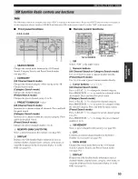 Preview for 57 page of Yamaha YHT-670BL Owner'S Manual