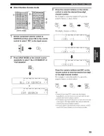 Preview for 63 page of Yamaha YHT-670BL Owner'S Manual