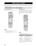 Preview for 94 page of Yamaha YHT-670BL Owner'S Manual