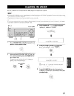 Preview for 101 page of Yamaha YHT-670BL Owner'S Manual