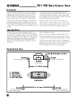 Предварительный просмотр 2 страницы Yamaha YHT-700 Quick Connect Manual