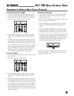 Preview for 11 page of Yamaha YHT-700 Quick Connect Manual