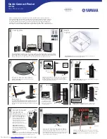 Preview for 1 page of Yamaha YHT-780 Quick Connect Poster