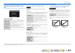 Preview for 54 page of Yamaha YHT-893 Owner'S Manual