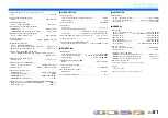 Preview for 81 page of Yamaha YHT-893 Owner'S Manual