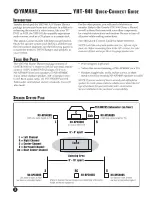 Preview for 2 page of Yamaha YHT-941 Quick Connect Manual