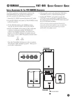 Preview for 9 page of Yamaha YHT-941 Quick Connect Manual