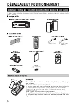 Preview for 14 page of Yamaha YHT-S300 Quick Reference Manual