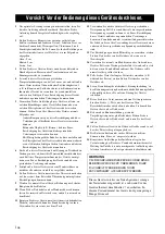 Preview for 22 page of Yamaha YHT-S300 Quick Reference Manual