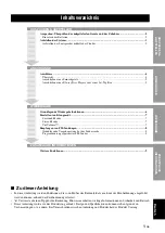 Preview for 23 page of Yamaha YHT-S300 Quick Reference Manual