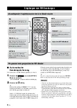 Preview for 30 page of Yamaha YHT-S300 Quick Reference Manual